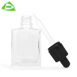 30ml Clear rectangle bottle